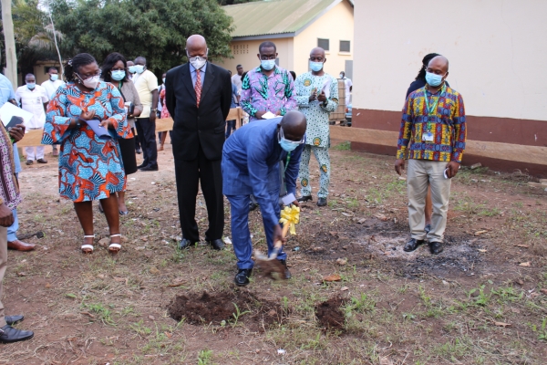 NPRA Cuts Sod to Construct a Canteen Facility for Accra Psychiatric Hospital
